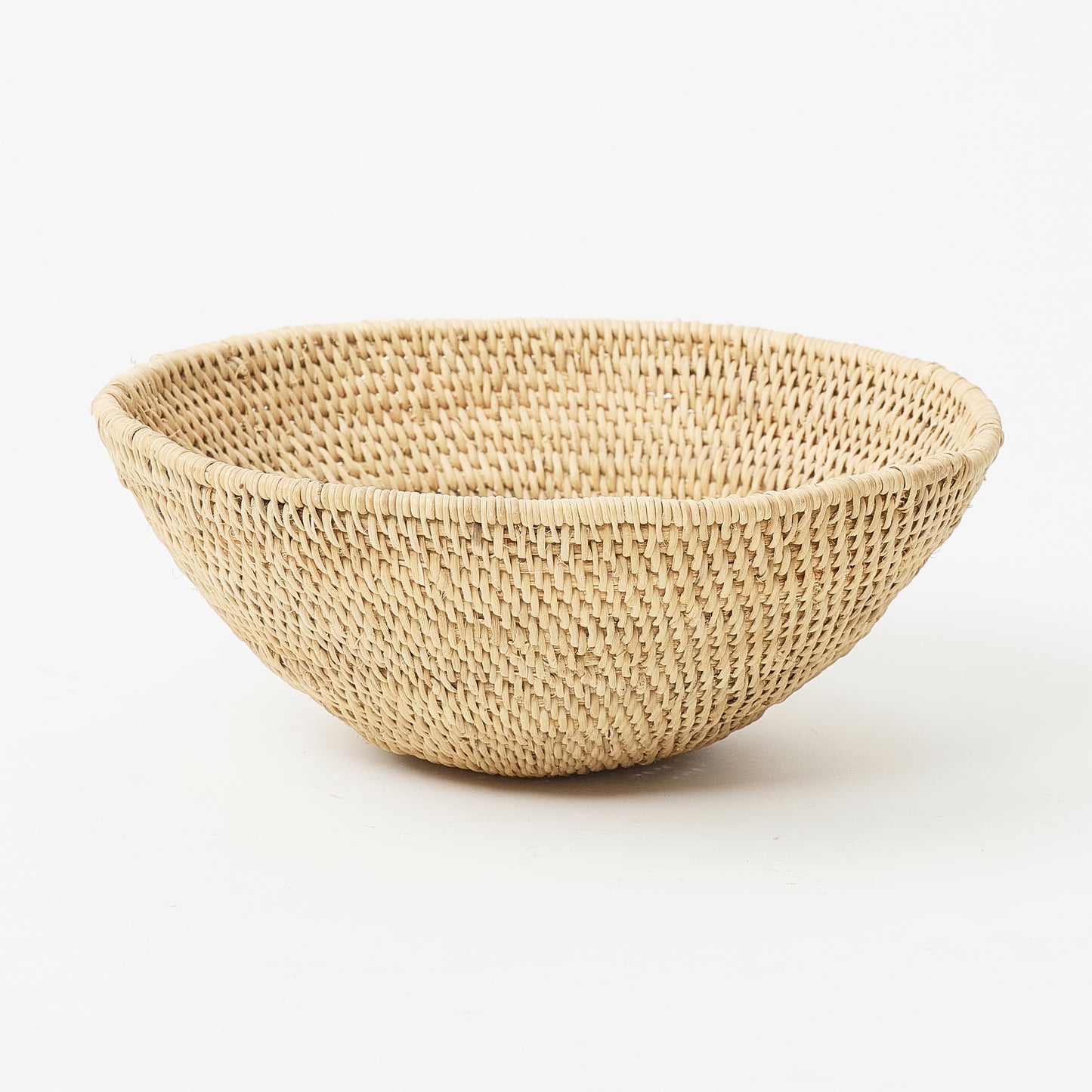 Deep Woven Rattan Basket