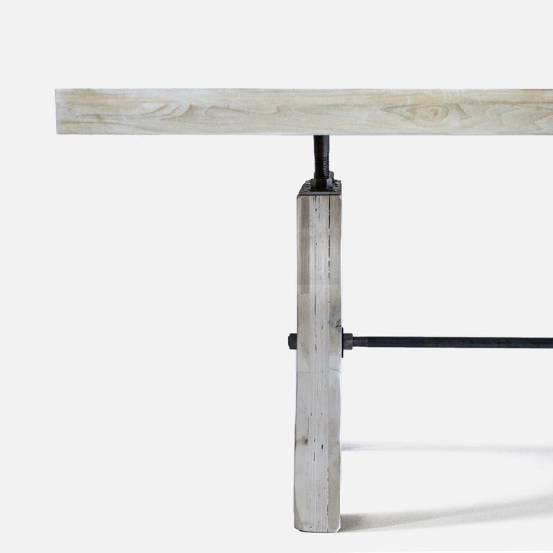 Dining Table No. 58. White Wash