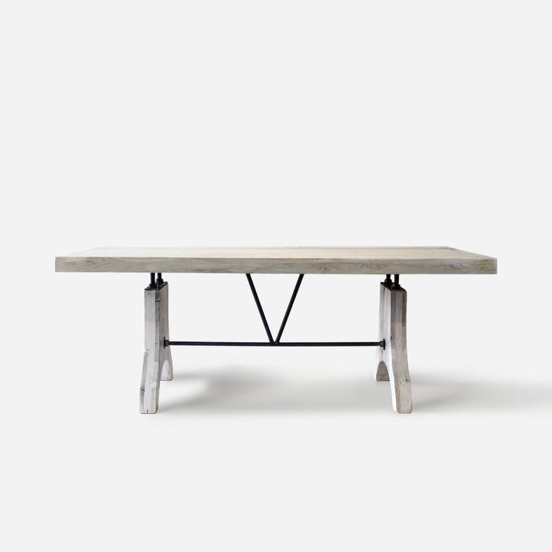 Dining Table No. 58. White Wash