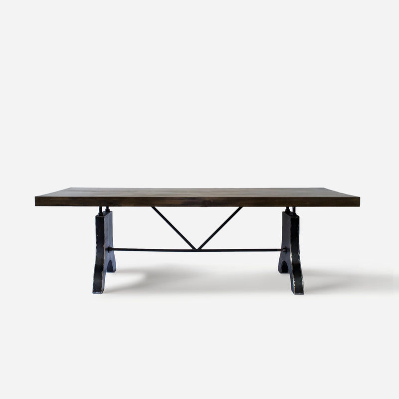 No. 58 Dining Table- w/ Steel Legs