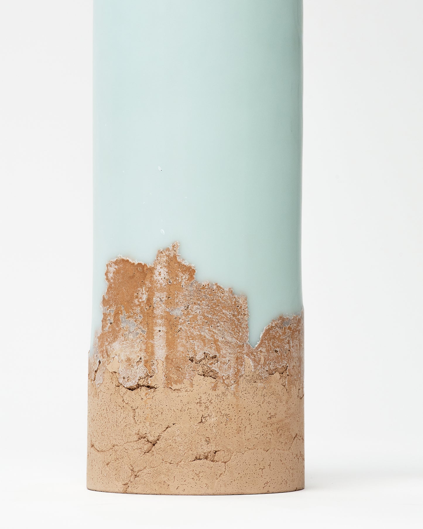 Terracota base perfumed candle XL
