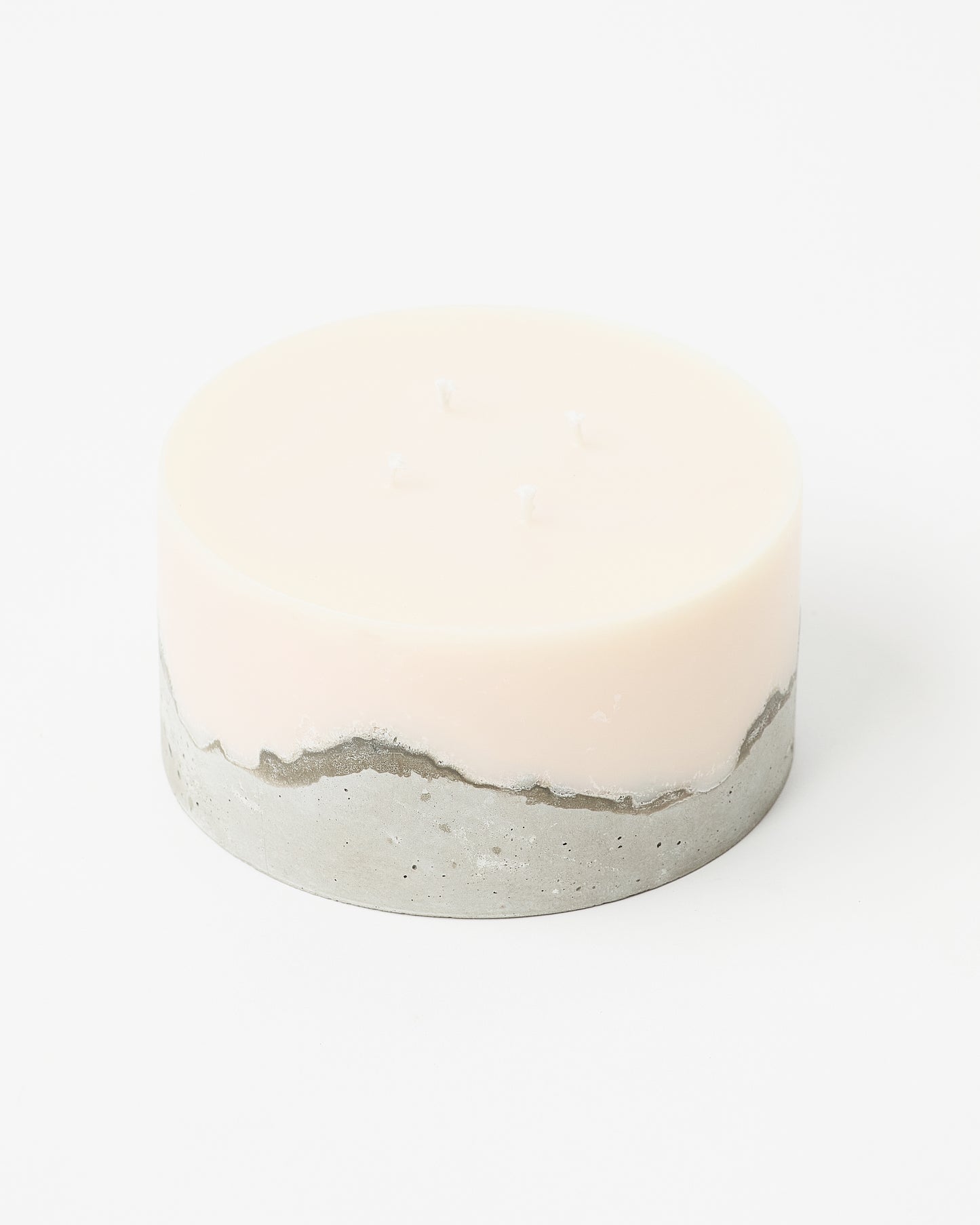 Handcrafted Concrete-Based Candles: