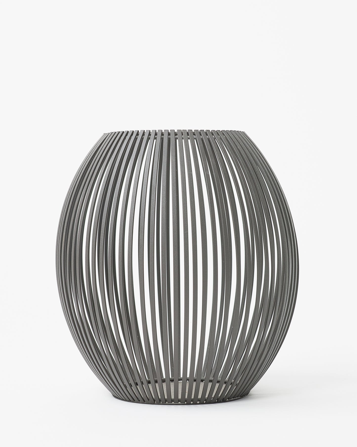 "Nocturnal Elegance"  Black Wire Mesh Candle Holder by PHILIPPI