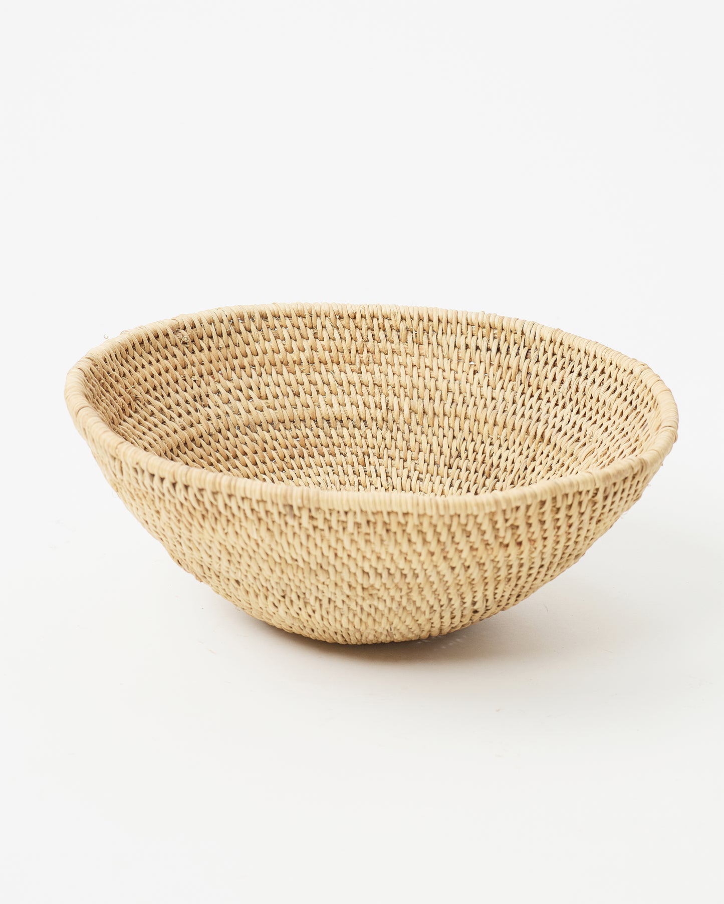 Deep Woven Rattan Basket
